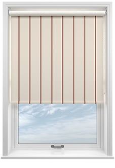 The British Stripe Co. Victoria, Teignbridge No.1 - Roller Blind